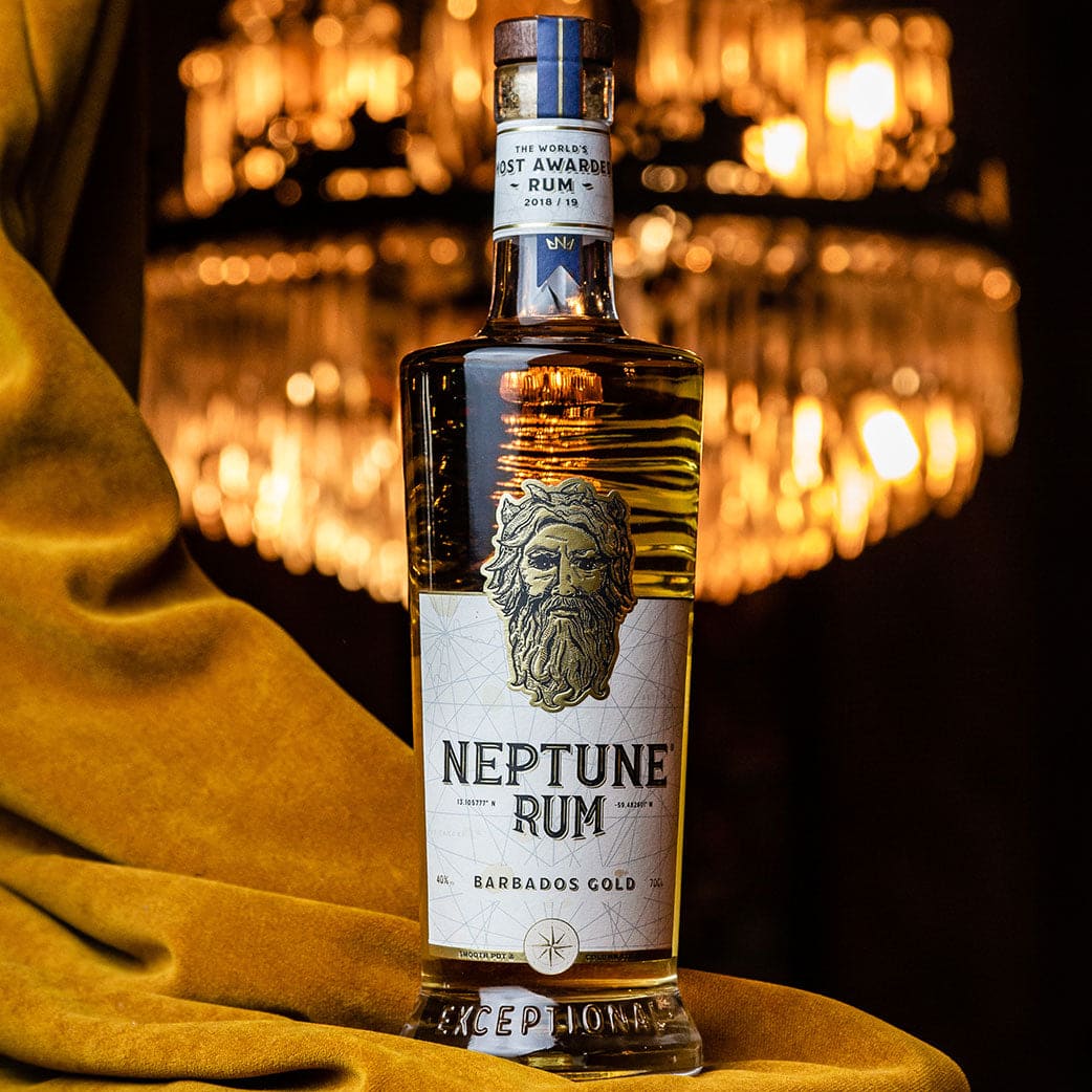 Neptune Rum Barbados Gold 70cl Neptunerum